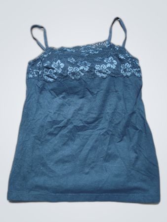 Black Lace Trim Camisole