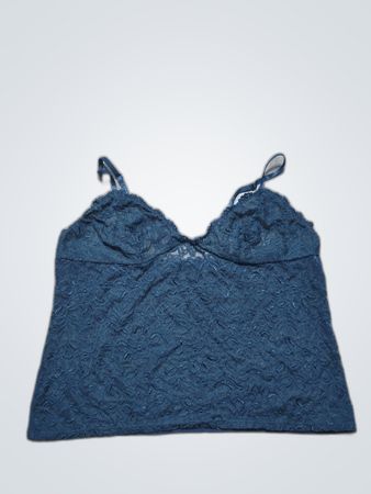 Black Lace Trim Camisole