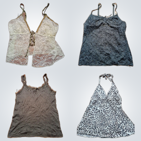 Y2K Lace Camisoles Bundle