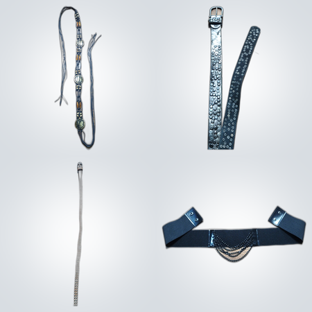 Y2K Boho Belts Bundle