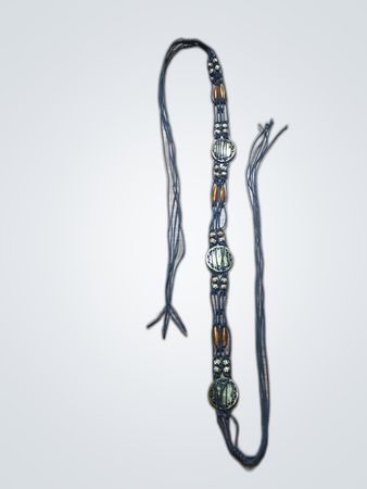 Beaded Cord Necklace or Choker