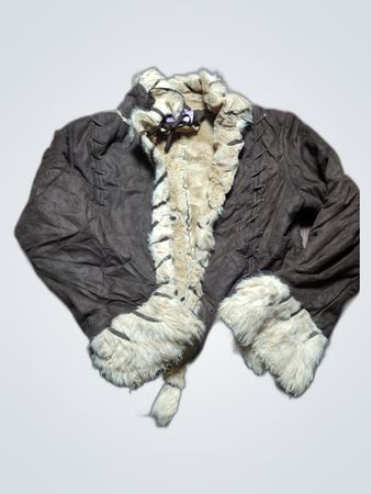 Brown Fur-Lined Jacket