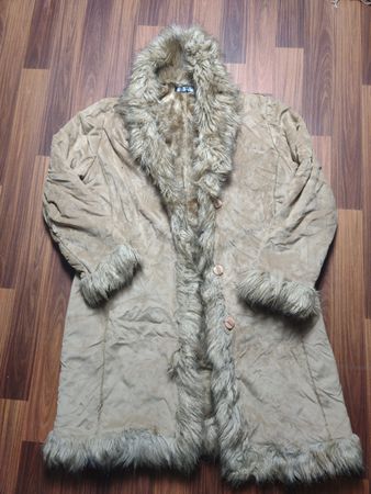 Fur-Lined Winter Coat