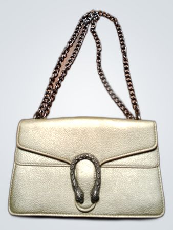 Gold Chain Strap Handbag