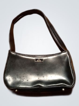 Black Leather Purse