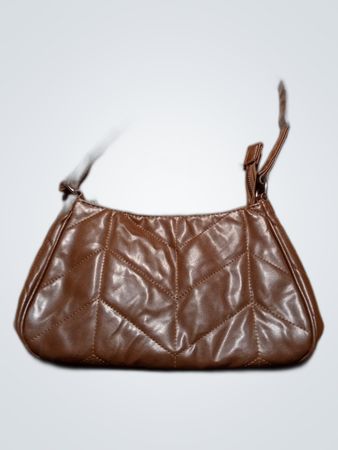 Brown Leather Shoulder Bag