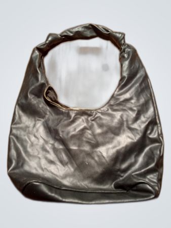 Black Leather Shoulder Bag