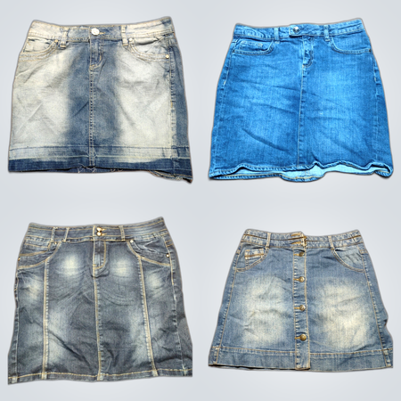 Denim Mini Skirt