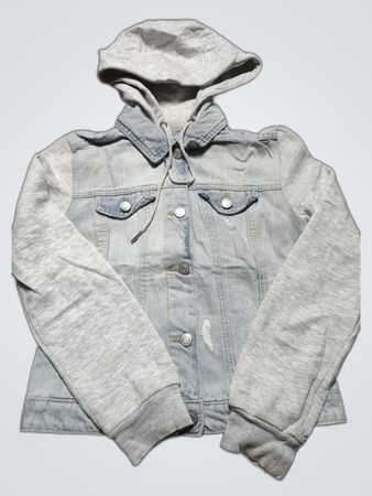 Unbranded Denim Hoodie Jacket