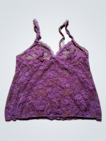 Purple Lace Camisole