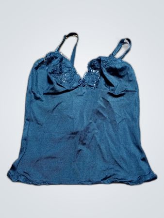 Black Lace Trim Camisole