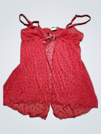Red Lace Camisole