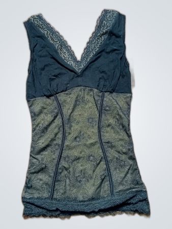 Lace Trim V-Neck Camisole Top