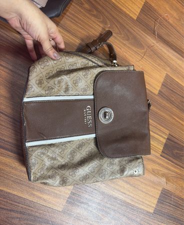 Guess Monogram Small Backpack