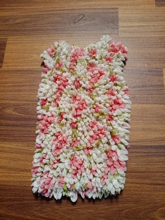 Unbranded Pink and White Knit Cardigan