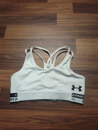 Under Armour White Sports Bra