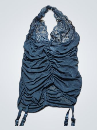 Black Lace Trim Camisole Top