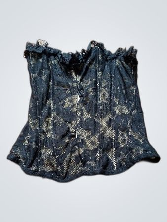Black Lace Corset