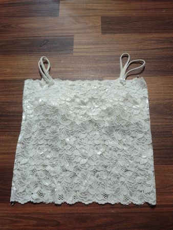 White Lace Camisole Top