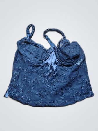 Black Lace Camisole Top