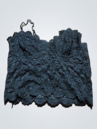 Black Lace Bra