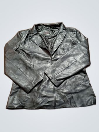 LIDA Black Leather Jacket