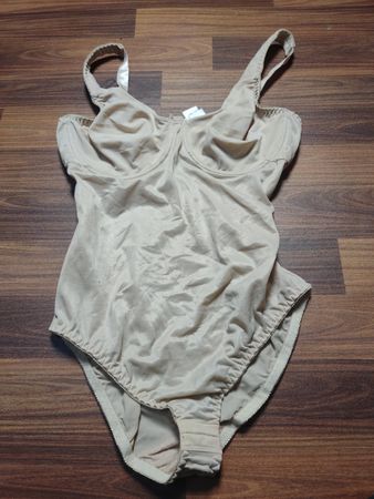 Unbranded Beige One-Piece Swimsuit