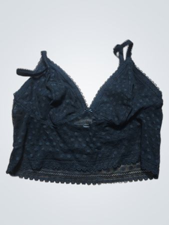Black Lace Bra