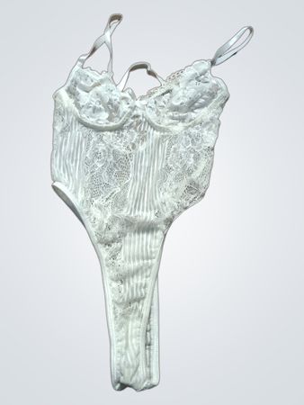 White Lace Bodysuit