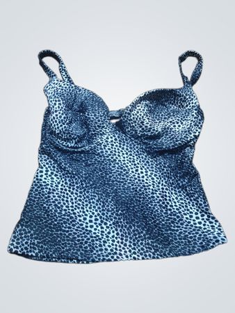 Animal Print Bandeau Top