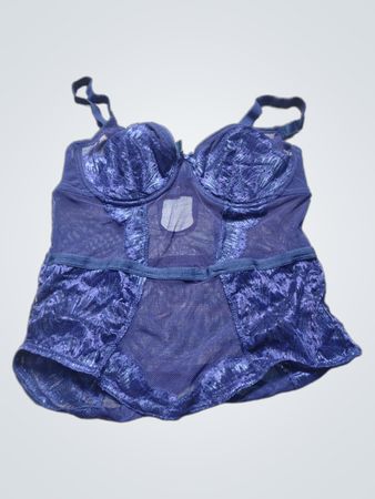 Blue Lace Chemise