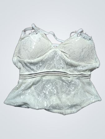 White Lace Corset