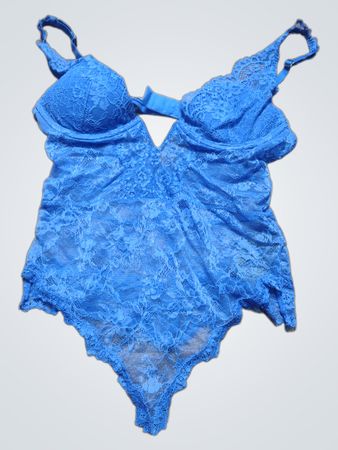Blue Lace Bodysuit