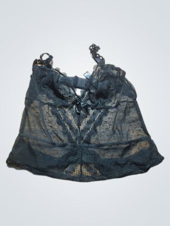 Black Lace Bra