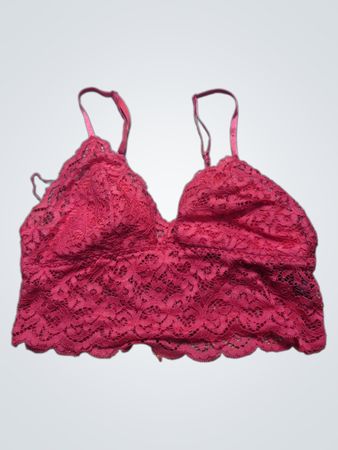 Red Lace Bra