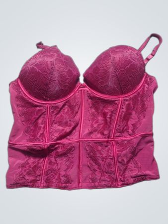 Pink Lace Bra