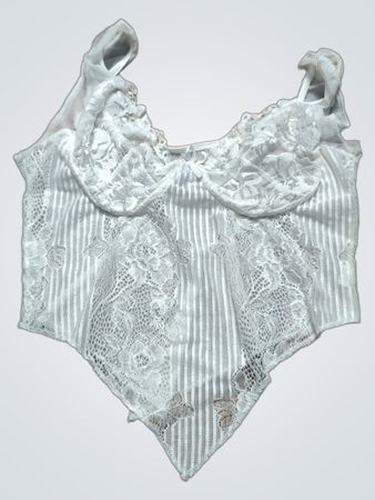 White Lace Bodysuit