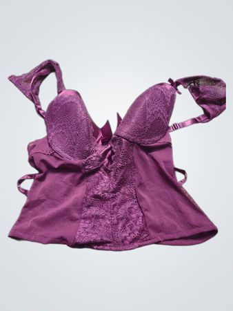 Purple Lace Bra