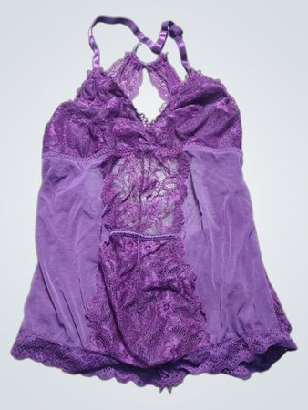 Purple Lace Chemise