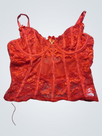Red Lace Camisole