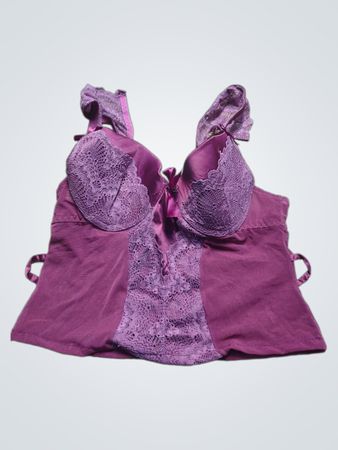 Purple Lace Bra
