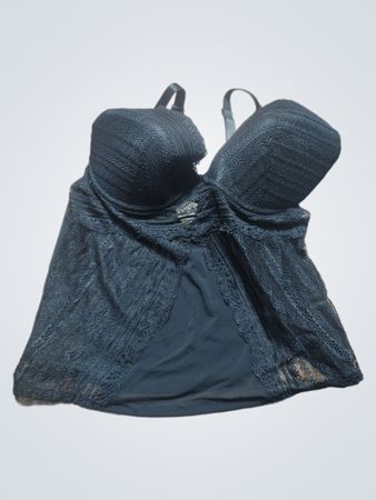Black Lace Bustier