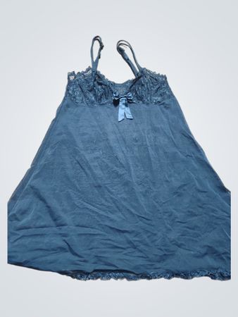 Black Lace-Trimmed Camisole