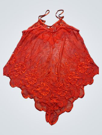Red Lace Camisole