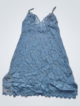 Blue Lace Chemise