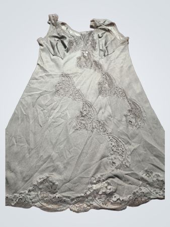 Gray Lace Dress