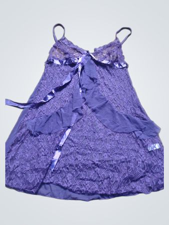 Purple Lace Chemise
