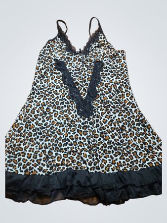 Leopard Print Chemise