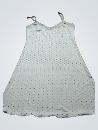 White Polka Dot Dress