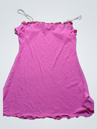 Pink Ruffled Dress